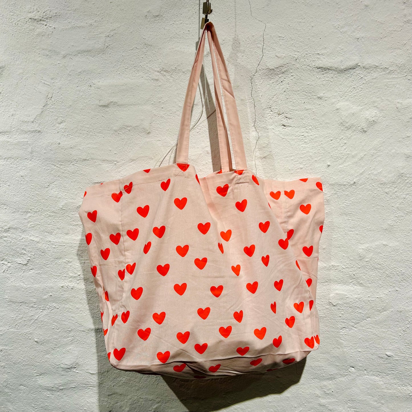 Shopper  - hearts, 2 Größen