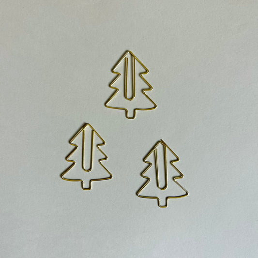 Clips X-Mas Tree - gold