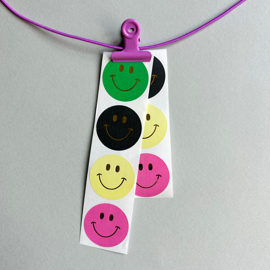 Sticker Set - Smiley klein